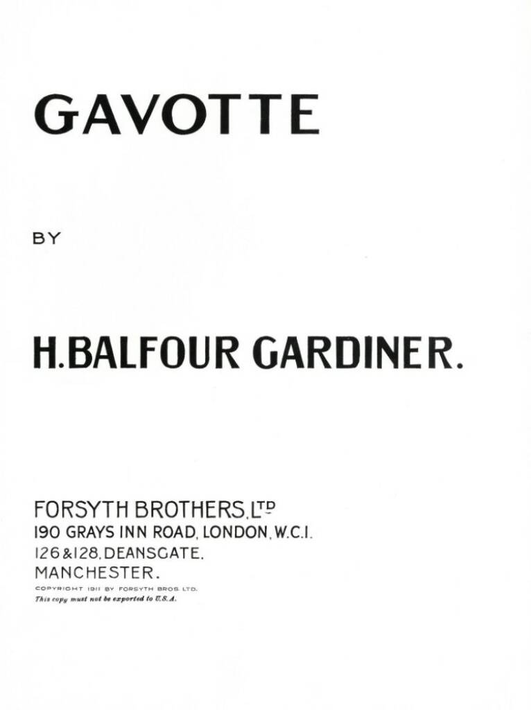 Gavotte